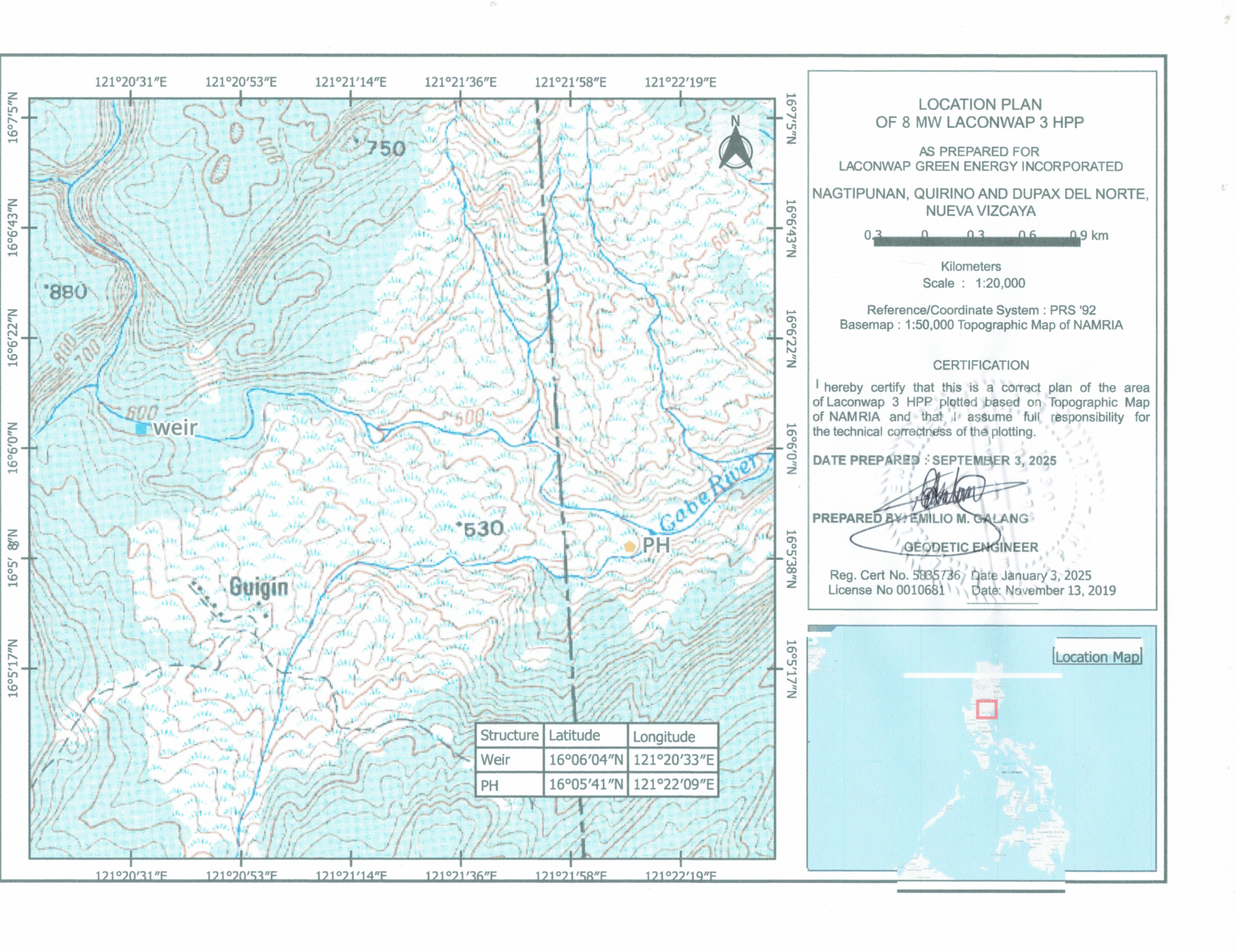 DOE PRS92 Map